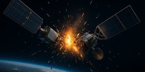 Berapa Kali Kejadian Satelit Tabrakan tak Sengaja di Luar Angkasa?