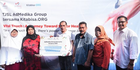 AdMedika Gandeng Kitabisa.org Beri Layanan Test Mini MCU bagi Warga Kampung Rambutan Bogor