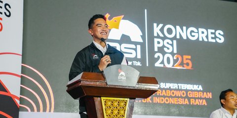 VIDEO: Pidato Membara Kaesang Jelaskan Arti Kekuatan Gajah PSI Depan Prabowo dan Gibran