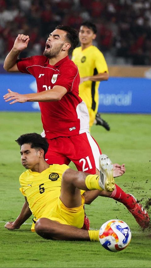FOTO: Imbang Lawan Malaysia, Indonesia U-23 Lolos ke Semifinal Sebagai Juara Grup