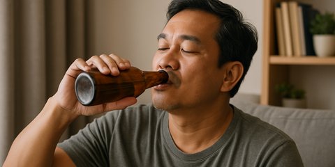 Tak Mau Makan, Pria Ini Hanya Minum Bir Selama Sebulan, Akhirnya Begini Kondisinya