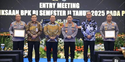 Kapuskeu Polri Terima Penghargaan dari BPK RI, Wujudkan Tata Keuangan Yang Akuntabel