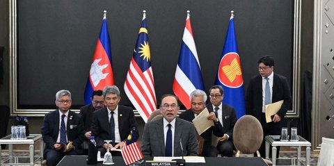 FOTO: Redakan Ketegangan Perbatasan, Malaysia Fasilitasi Pertemuan Khusus Thailand-Kamboja