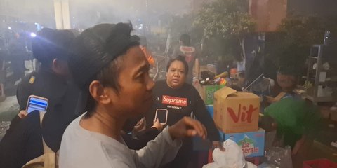 Pedagang Ungkap Detik-Detik Kebakaran di Pasar Taman Puring Jakarta