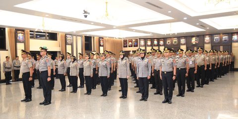 Korps Raport Kenaikan Pangkat, 3 Pati Polri Jadi Irjen dan 87 Pamen Naik Kombes