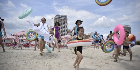 FOTO: Mewah dan Modern, Ini Penampakan Resor Wisata Pantai di Korea Utara yang Jadi Kebanggaan Kim Jong-un