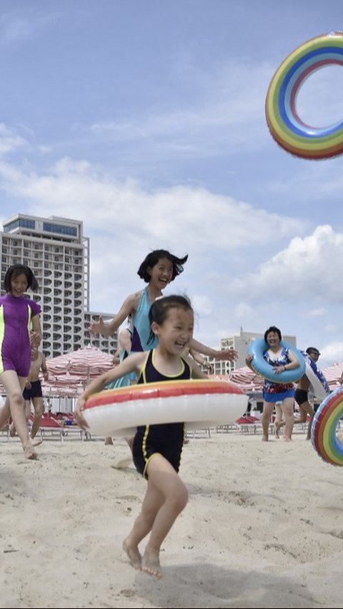 FOTO: Mewah dan Modern, Ini Penampakan Resor Wisata Pantai di Korea Utara yang Jadi Kebanggaan Kim Jong-un