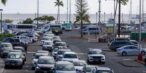VIDEO Reporter TV Rekam Detik-Detik Tsunami Terjang Hawaii Setelah Gempa di Rusia