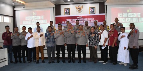 Tangkal Radikalisme, Polri Gelar FGD di Kupang Bertema 'Teroris Musuh Kita Bersama'