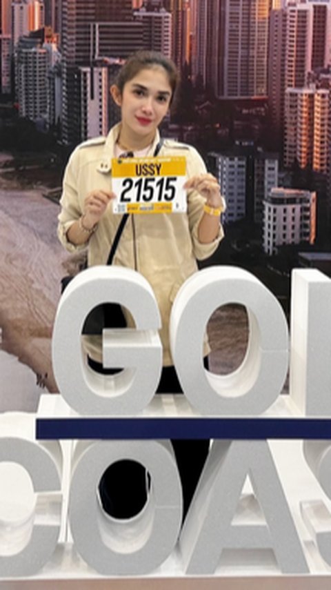 Potret Ussy Sulistiawaty Sukses Ikut Gold Coast Marathon, Ungkap Perjuangan Bertarung dengan Rasa Lelah