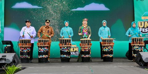 Dibuka Oleh Tri Tito, HKG ke-53 Dimeriahkan Festival UMKM 2025 & Pemeriksaan Kesehatan Gratis