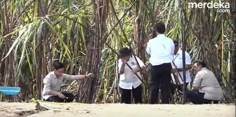 Arit Gibran Copot ⁠saat Panen Tebu, Polisi dan Paspampres Langsung Gercep Lari