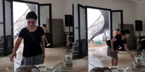 Rumah Mewah Tamara Geraldine Kebanjiran, Begini Kondisinya Perabotan Berantakan