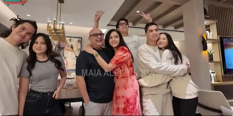 7 Momen Hangat Kumpul Keluarga Besar Maia Estianty Setelah Pernikahan Al Ghazali dan Alyssa