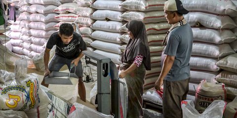 FOTO: Harga Beras Mulai Turun, Pemerintah Salurkan Bantuan SPHP Dua Bulan Sekaligus