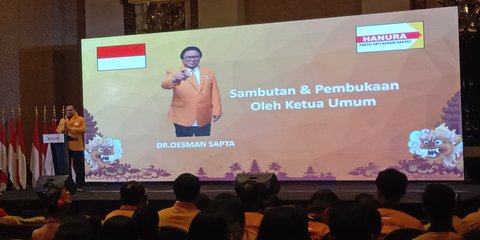 Suara Menggelegar Oso Perintahkan Kader Hanura Perjuangkan Pembangunan di Pelosok Desa