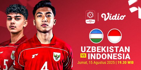 Live Streaming Piala Kemerdekaan 2025 Indonesia U-17 vs Uzbekistan U-17: Hanya di Vidio