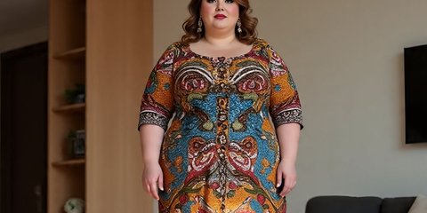 12 Model Batik Wanita Gemuk yang Modis 2025, Pemilihan OOTD Terbaik Bikin Tampil Makin Pede