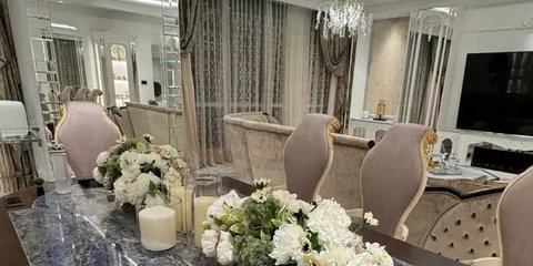 Potret Rumah Mewah Syahrini di Jakarta Bikin Nyaman dengan Desain Interior Klasik Modern Bergaya Eropa