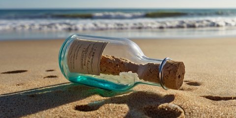 Tukang Cat Temukan Botol Berisi Pesan Berusia 122 Tahun di Pantai, Begini Isinya