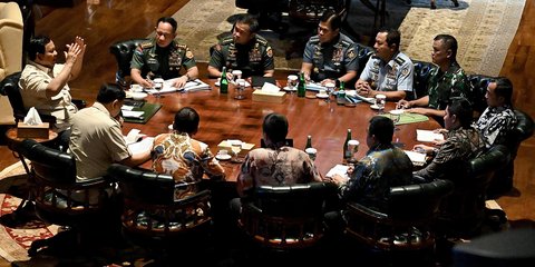 Ini Pesan Tegas Prabowo saat Kumpulkan Menhan hingga Panglima TNI di Hambalang