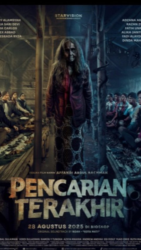 Sinopsis & Fakta Menarik Film 'Pencarian Terakhir', Tayang di Bioskop Mulai 28 Agustus 2025