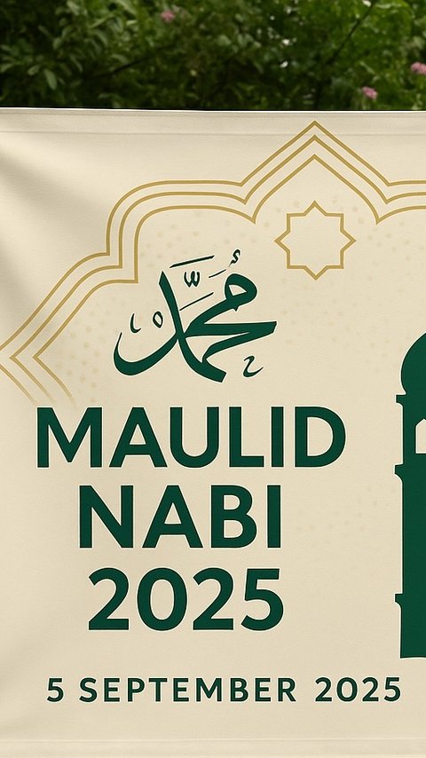 7 Spanduk Maulid Nabi 2025 dengan Sentuhan Modern dan Tetap Islami, Desain Estetik yang Inspiratif