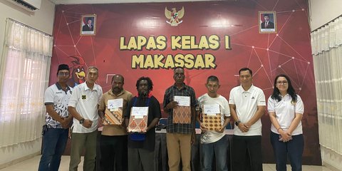 Empat Napi Lapas Makassar Bebas Usai Dapat Amnesti dari Prabowo, 3 Kasus Makar dan 1 Pembunuhan