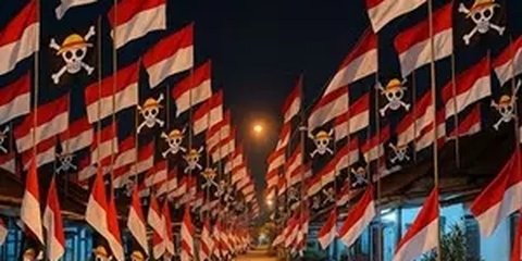 Gubernur Pramono Lempar ke Pusat soal Fenomena Bendera One Piece Berkibar Jelang HUT ke-80 RI