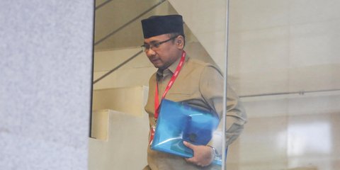 FOTO:  Mantan Menag Yaqut Memenuhi Panggilan KPK