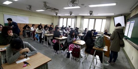 Korea Selatan Geger, Orangtua Murid dan Guru Les Curi Soal Ujian di Sekolah Demi Siswa