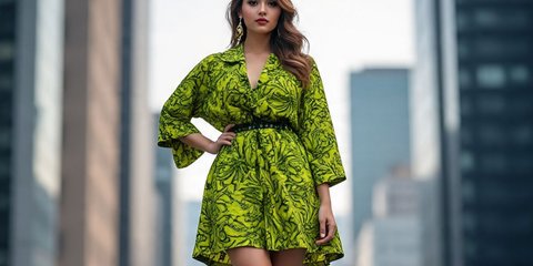 8 Inspirasi Model Batik Warna Hijau, Variasi Pilihan Outfit yang Fresh dan Stylish