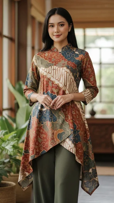 9 Inspirasi Model Atasan Batik Etnik Terbaru 2026, Kombinasi yang Bikin Stylish