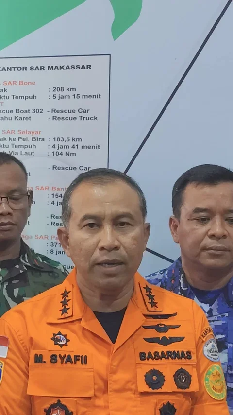 Basarnas Kirim Pesawat dari Surabaya untuk Cari Pesawat ATR yang Jatuh di Sulawesi Selatan