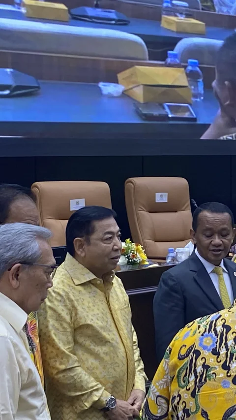 Setya Novanto Kembali Muncul di DPR, Hadiri HUT Ke-58 Fraksi Golkar