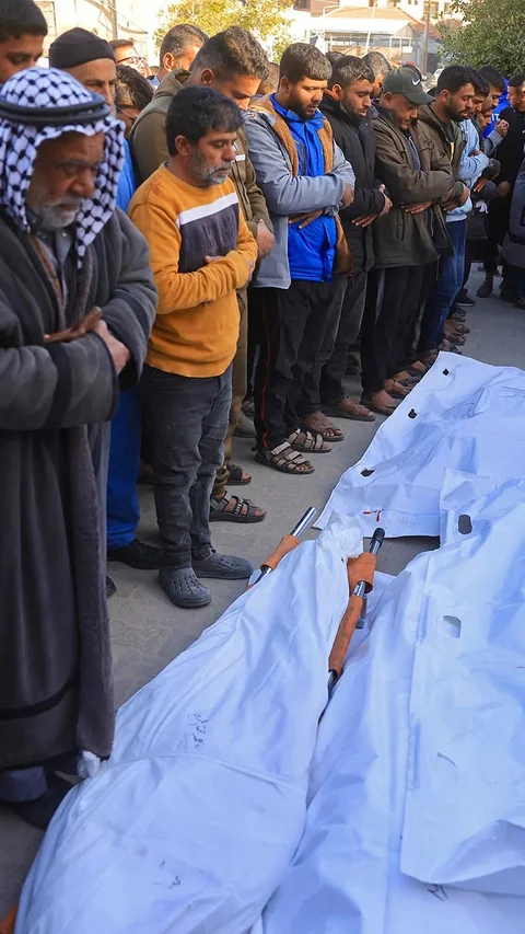 Saat Ribuan Jenazah pun Ikut 'Menderita' di Gaza Akibat Kekejaman Israel