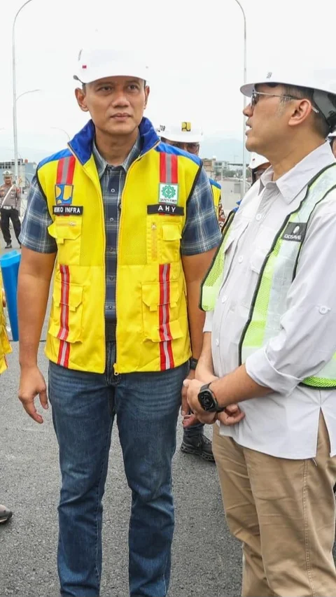 FOTO: AHY Tinjau Program Strategis Pembangunan di Yogyakarta