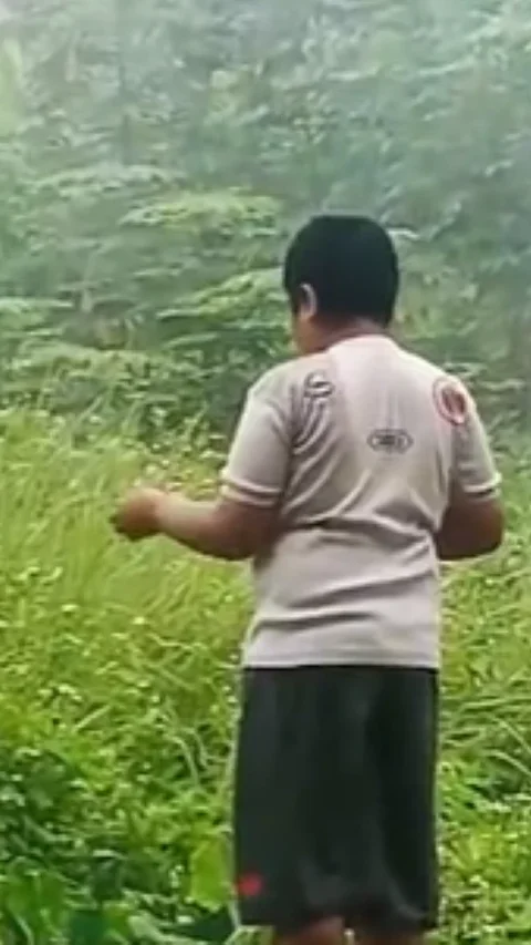 Heboh Bocah di Kabupaten Bandung Barat Hobi Makan Daun dan Rumput, Sosoknya Anak Istimewa