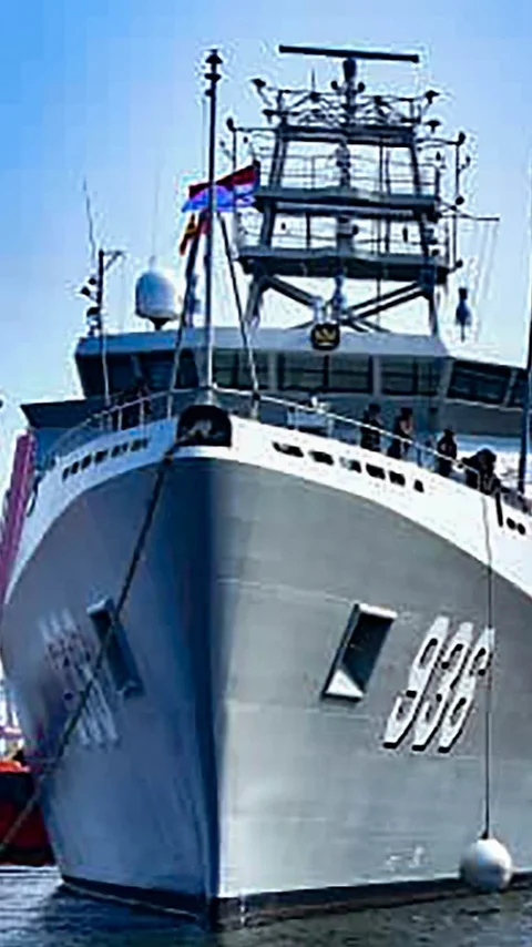 FOTO: KRI Canopus Resmi Perkuat Pemetaan Laut dan Pertahanan Maritim Indonesia