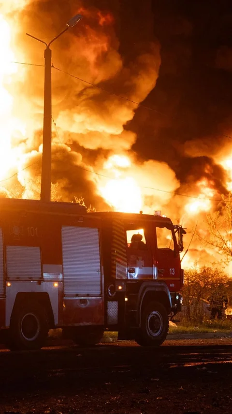 Kebakaran Hebat di Pabrik Ban Purworejo, Ratusan Motor Karyawan Hangus Terbakar