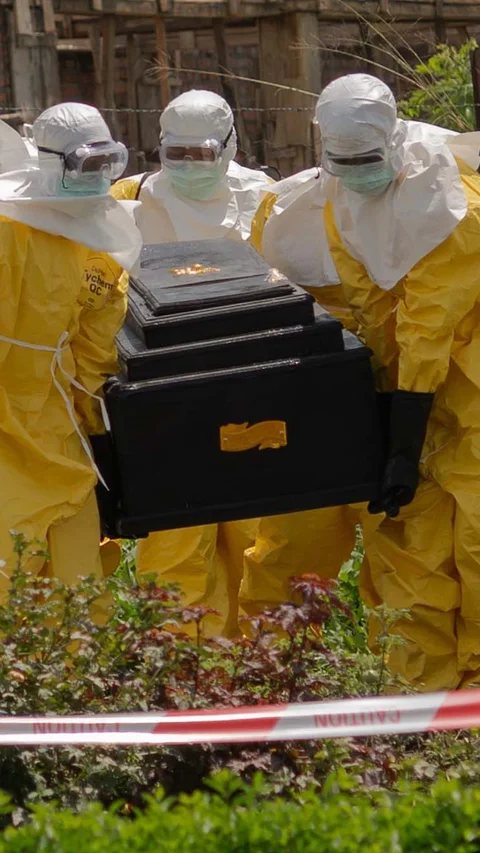 FOTO: Wabah Ebola di Kongo Membuat Dunia Ketar Ketir