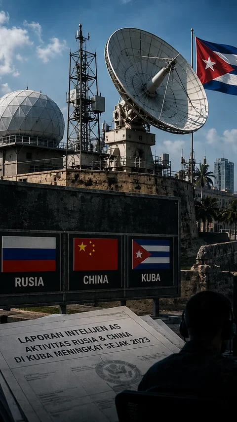 Rusia dan China Perluas Operasi Intelijen di Kuba Pantau Militer AS, Washington Siaga Penuh