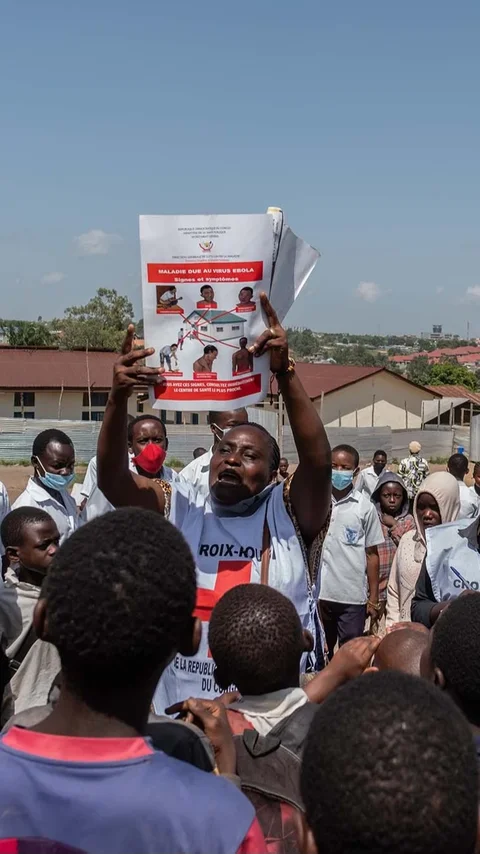 FOTO: Sosialisasi Pencegahan Ebola  di Kongo