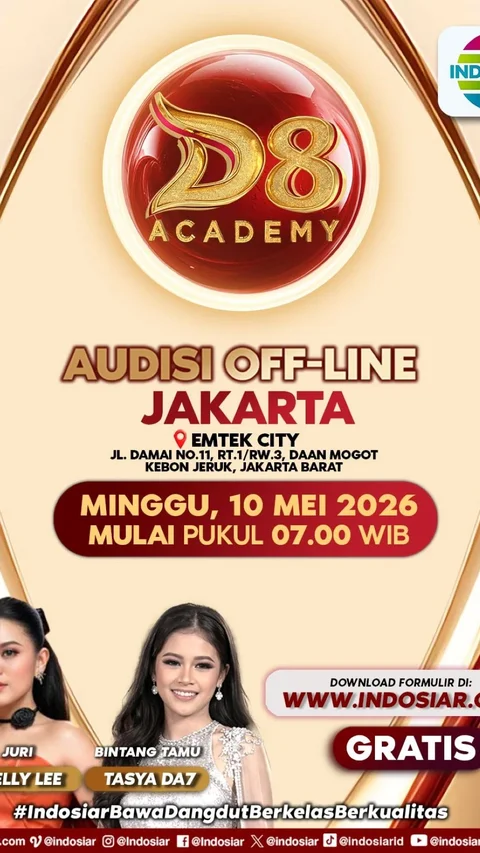 Audisi Offline D'Academy 8 Berakhir di Jakarta, Kesempatan Jadi Bintang Dangdut Masa Depan