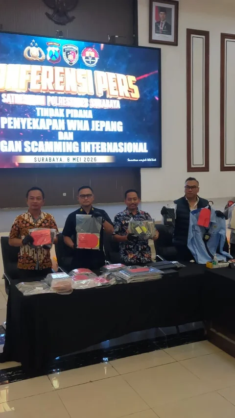 Jaringan Penyekapan dan Penipuan Online Internasional di Surabaya Terbongkar, 41 WNA Diamankan