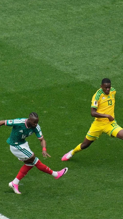 FOTO: Julian Quinones Ukir Sejarah Gol Pertama Piala Dunia 2026