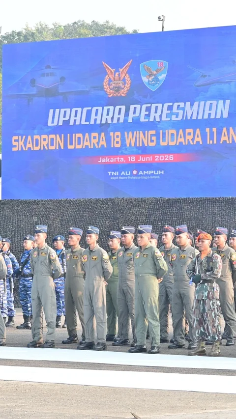 FOTO: Pangkoopsudnas Hadiri Peresmian Skadron Udara 18 di Halim Perdanakusuma