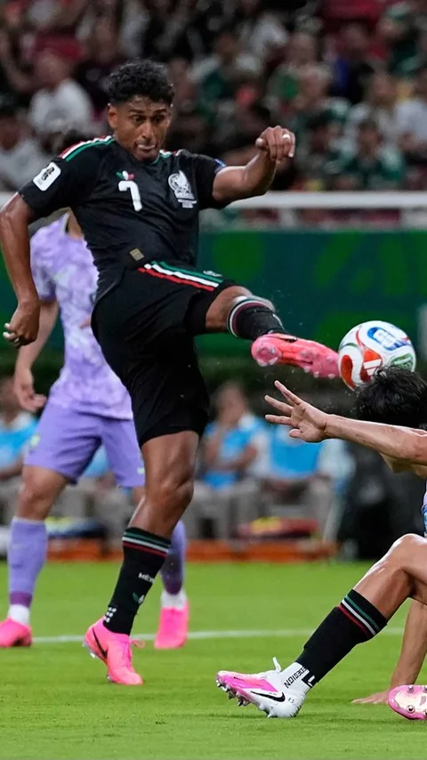 FOTO: Meksiko Amankan Tiket Babak 32 Besar Piala Dunia 2026