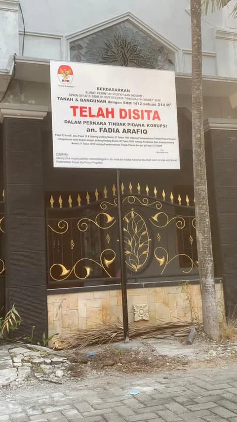 Kondisi Rumah Eks Bupati Pekalongan Fadia Arafiq di Semarang yang Disita KPK, Jadi Kos-kosan dan Ditempati Anaknya