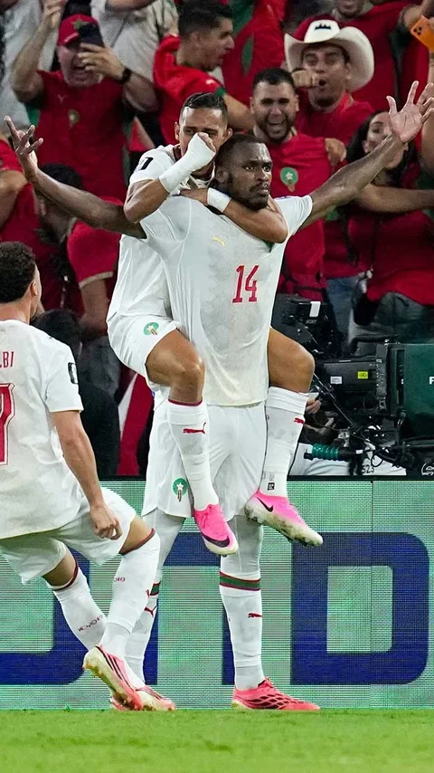 FOTO: Maroko Hentikan Langkah Belanda di Piala Dunia 2026